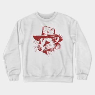 Opposum Drawing Crewneck Sweatshirt